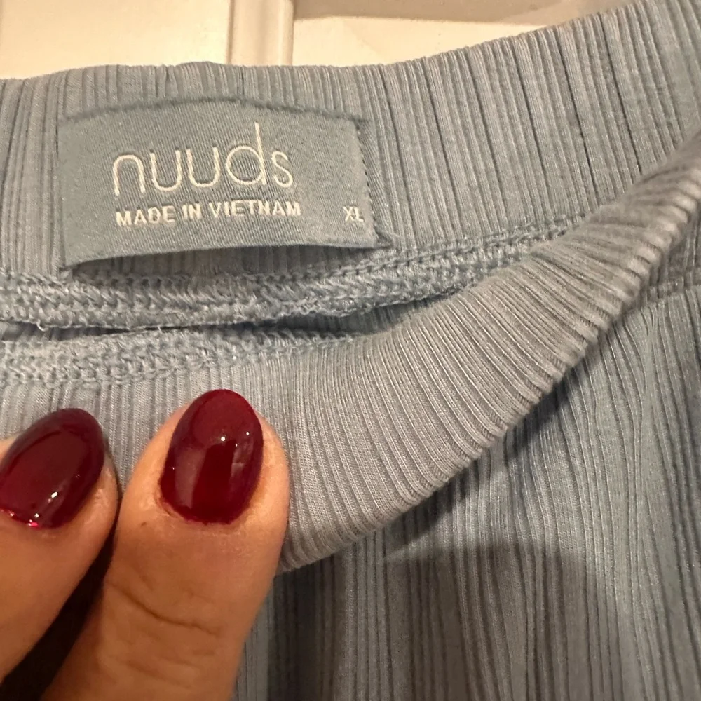 Nuuds ‘Mist’ Mini Rib Pajama Pant Set - Picture 10 of 11